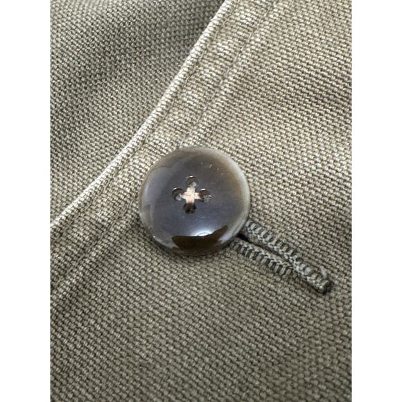 Vintage 80s L.L.Bean Chore Barn Coat Men’s L/XL Sun Faded Thrashed Distressed - Picture 5 of 16